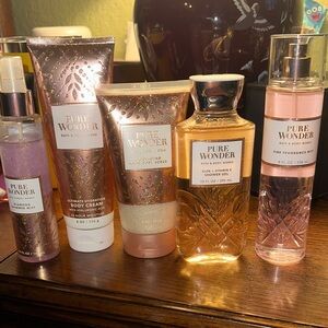 Bath & Body Set - Pink and Gold